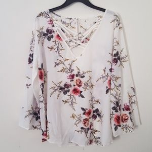 Long sleeve blouse